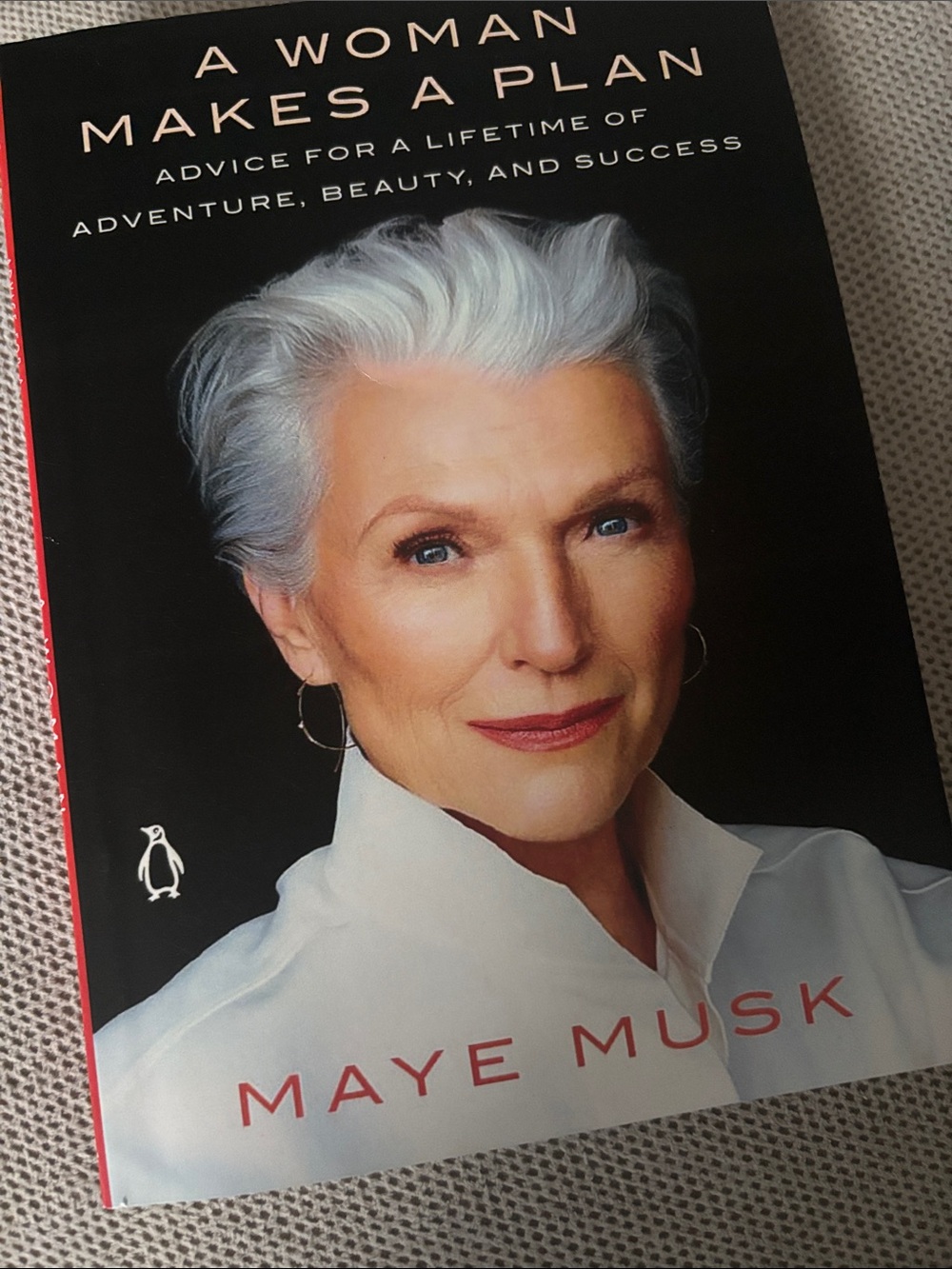 Beauty memoir Maye Musk a woman makes a plan how to do life. UPS and DOWNS